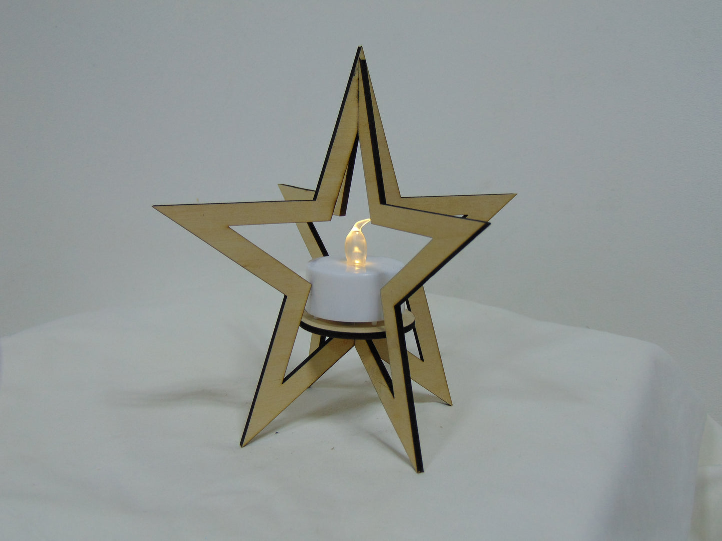 Star tea light