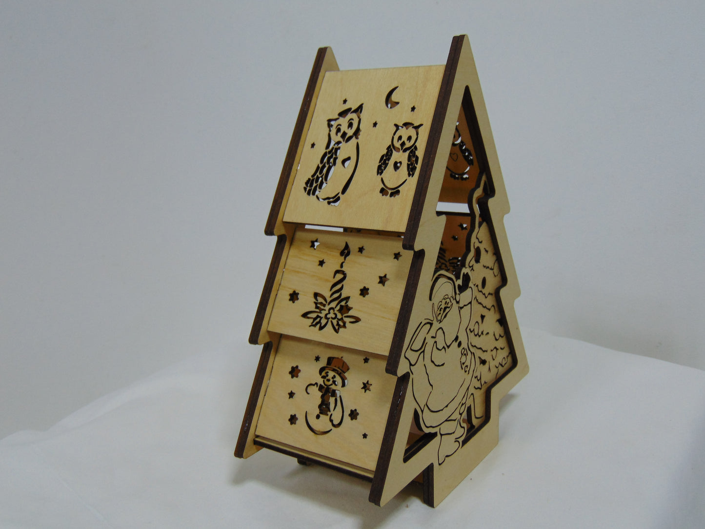 Christmas tree tea light