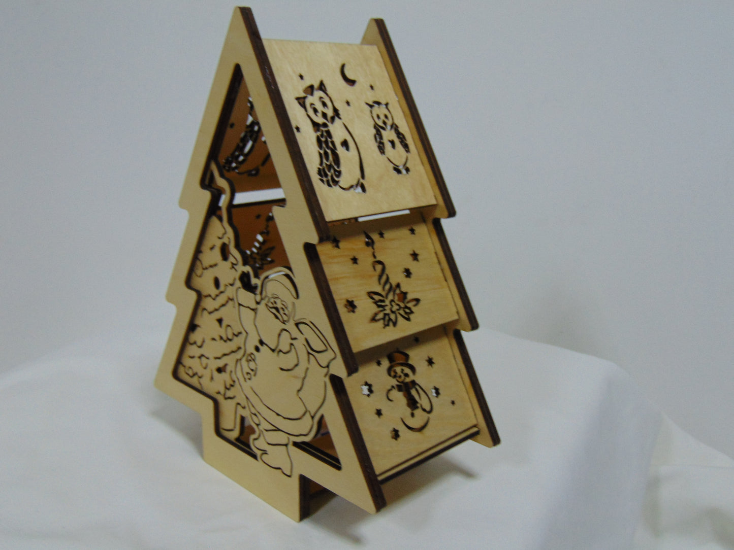 Christmas tree tea light