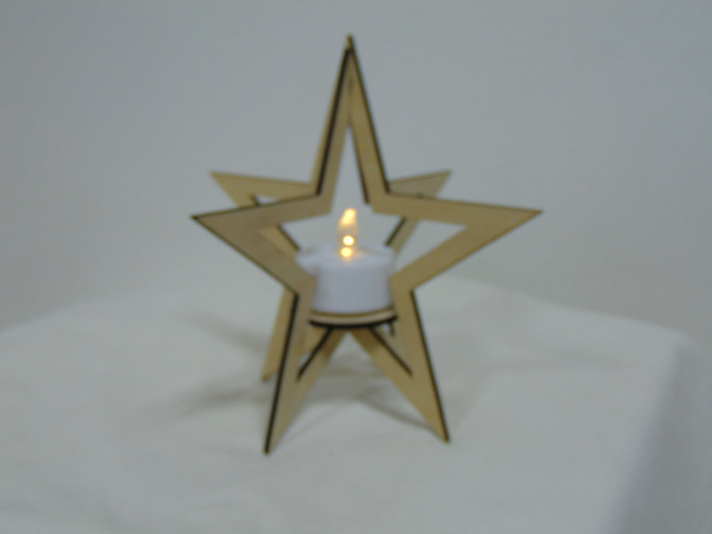 Star tea light