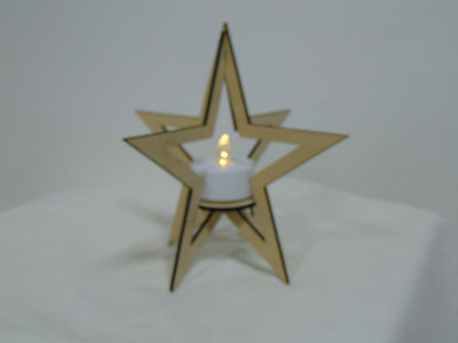 Star tea light