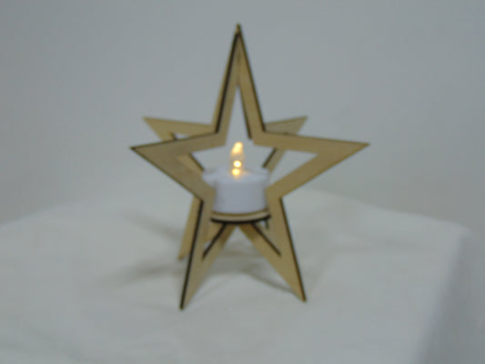 Star tea light