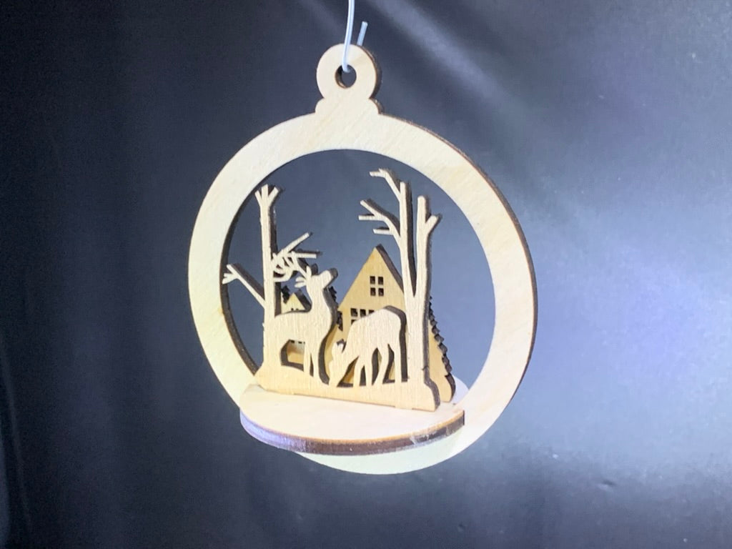 3-D Ornament Set