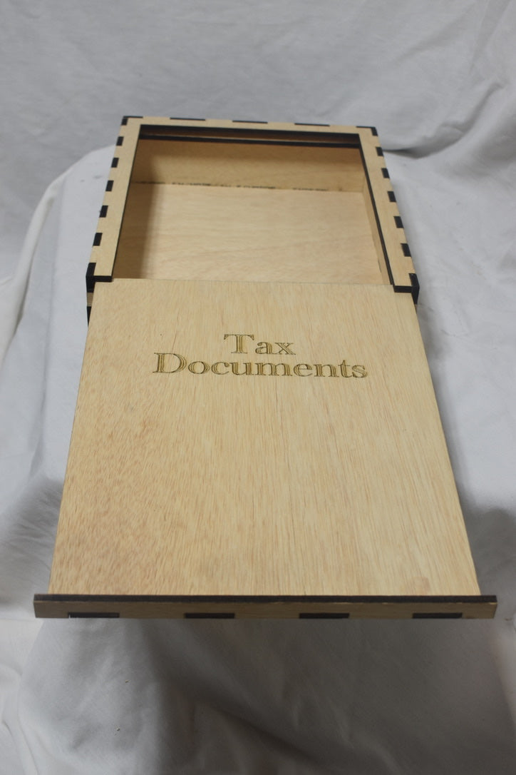 Tax document box