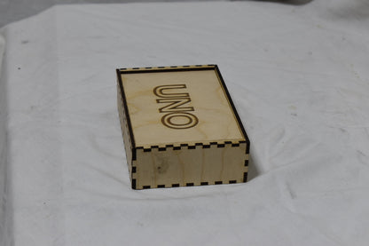 Uno two deck card box