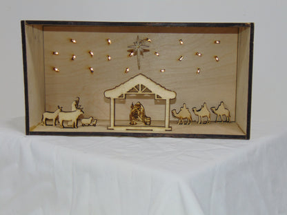 Nativity scene,