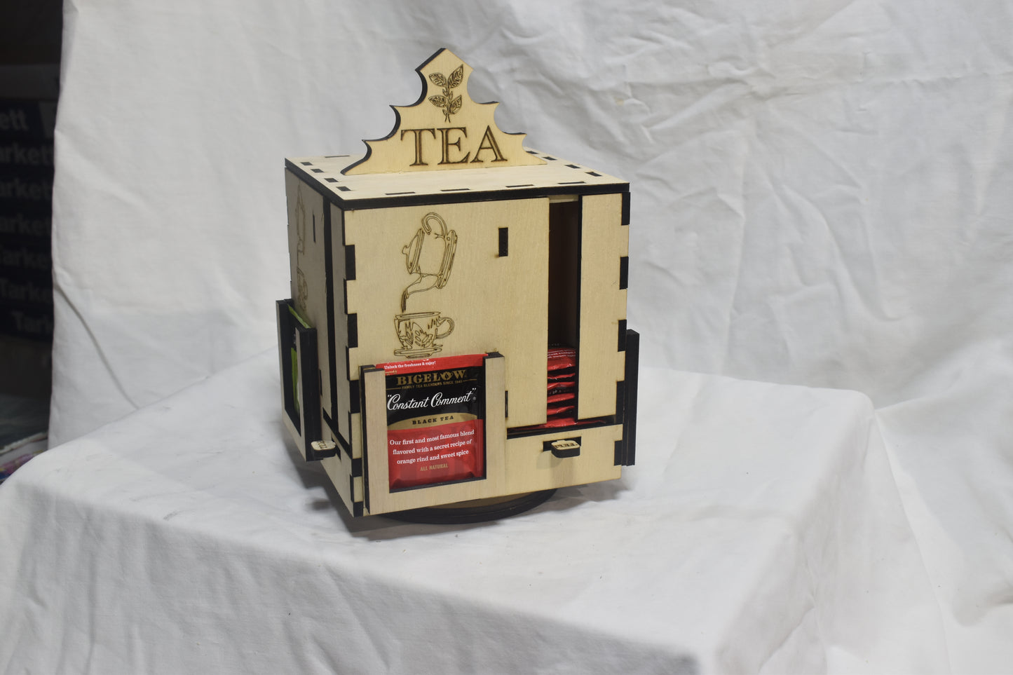 Four column Tea dispenser