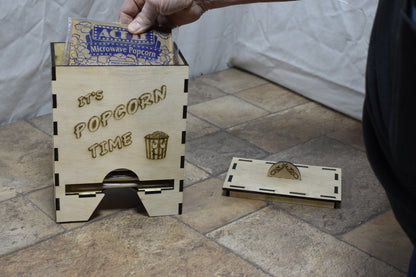 Popcorn bag Dispenser