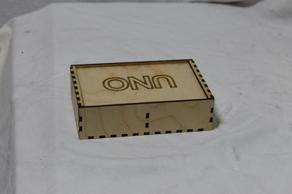 Uno two deck card box