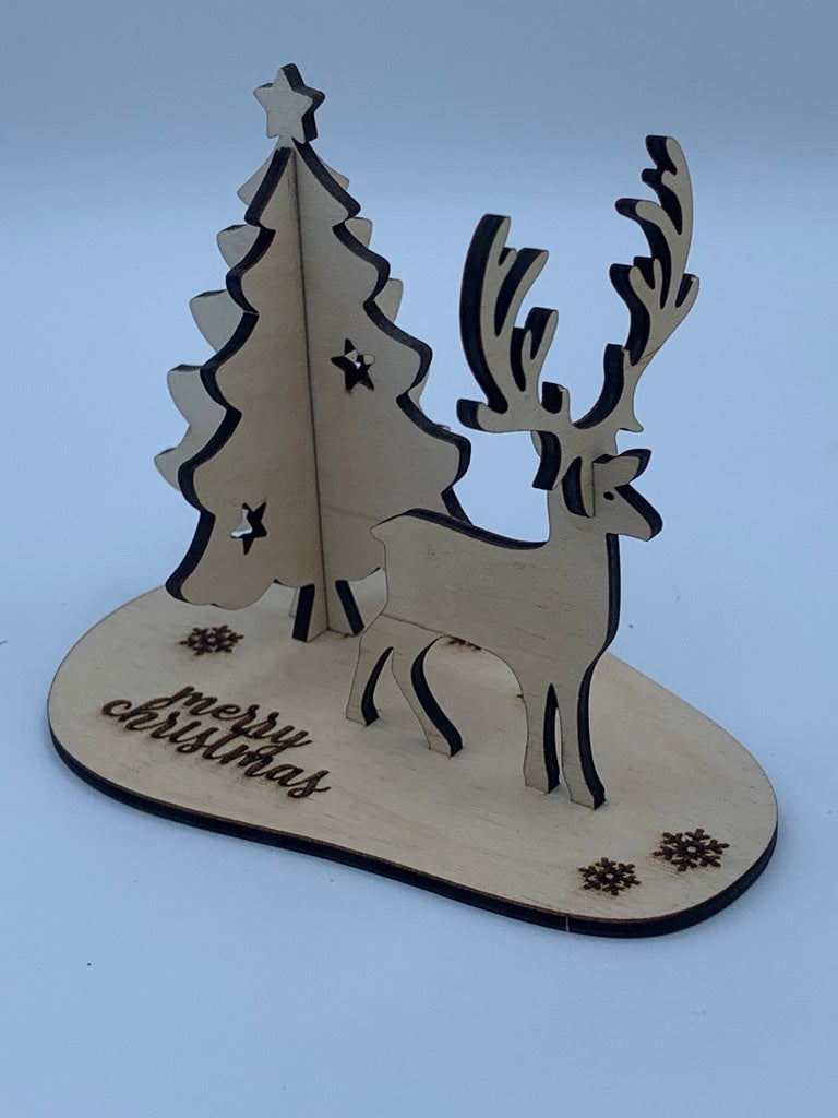 Merry Christmas 3D card