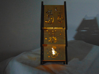 Christmas tree tea light