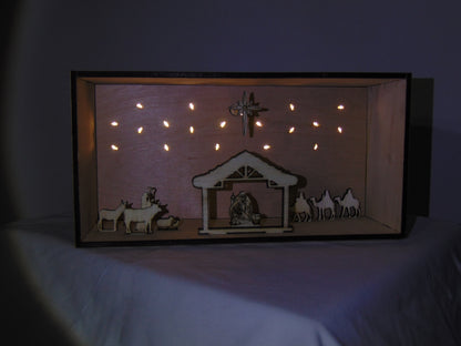 Nativity scene,