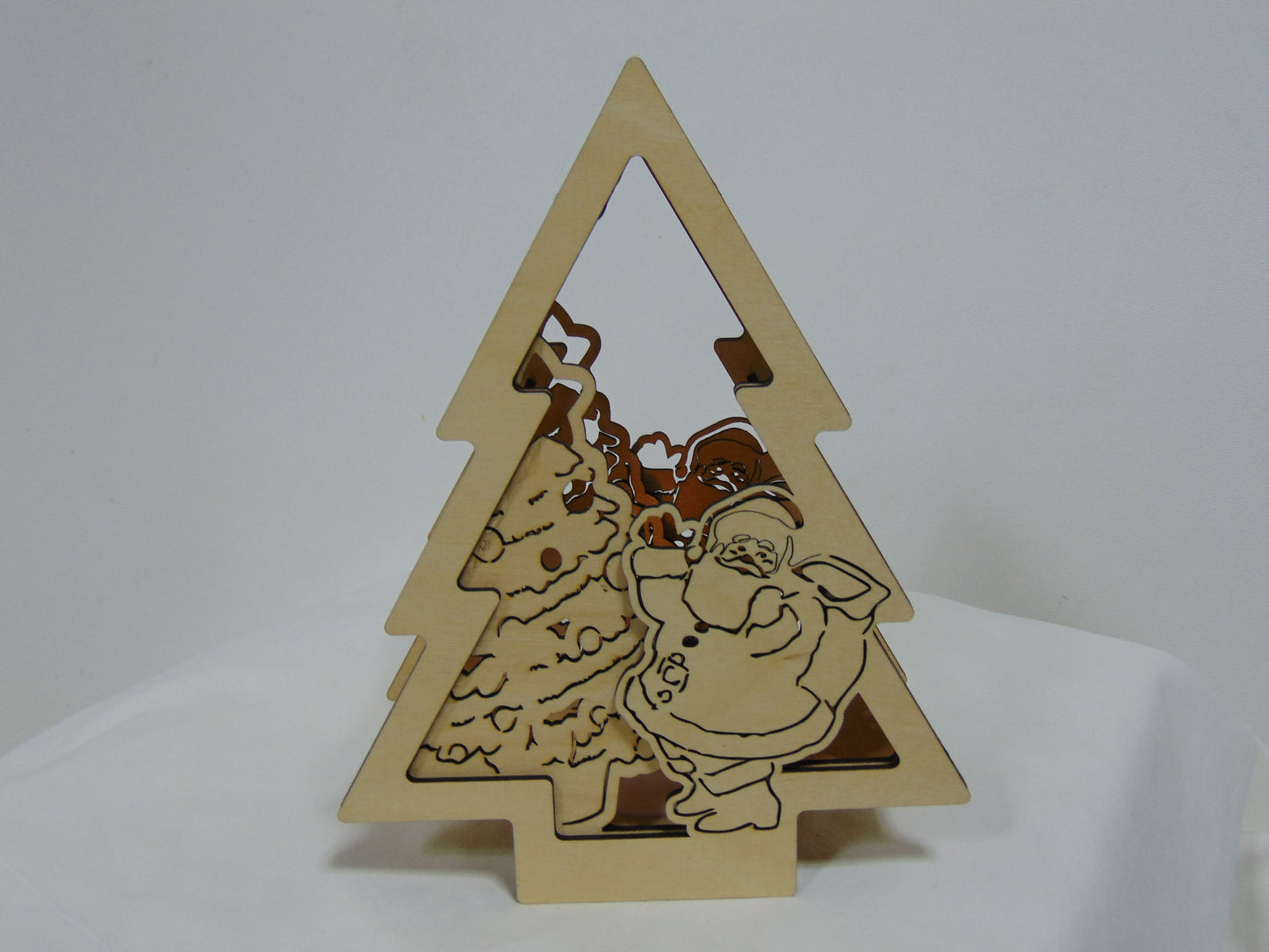 Christmas tree tea light