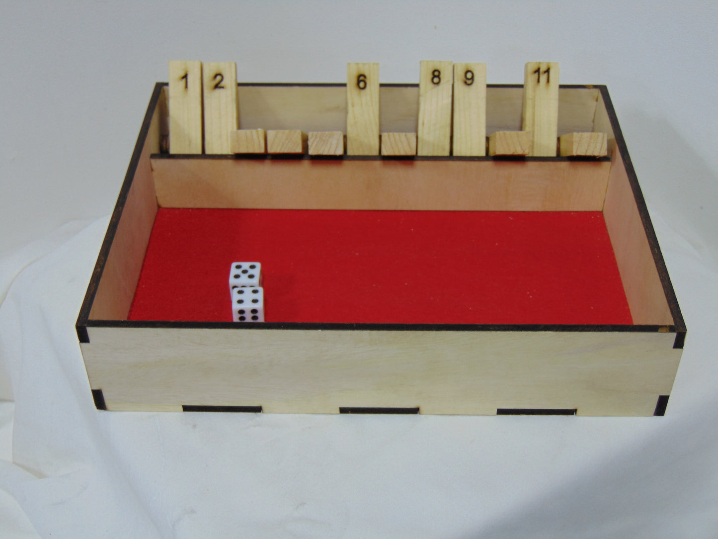 Shut the box game