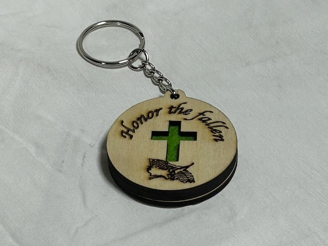 Keychain air freshener