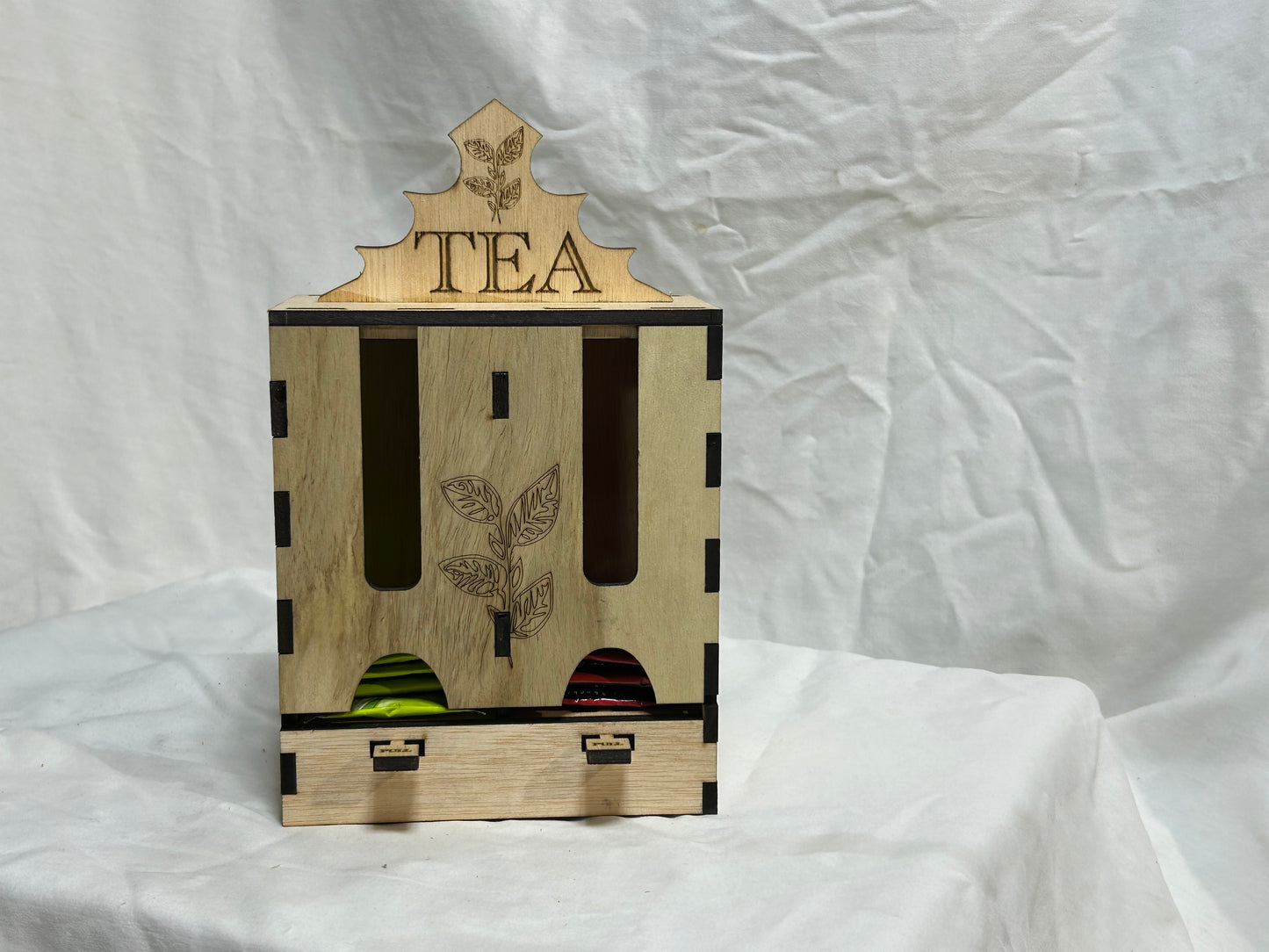 Two column tea dispenser